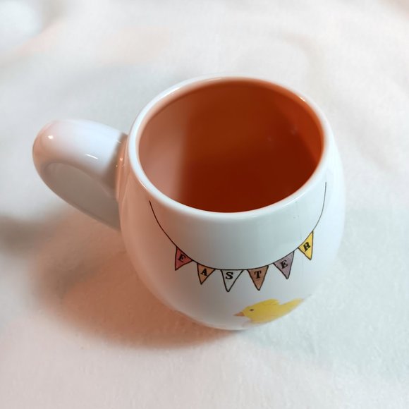 Rae Dunn mug - Happy Easter egg chick pennants lg Artisan Collection by Magenta - Picture 3 of 4